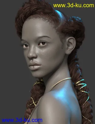 3D打印模型Sera HD for Genesis 8.1 Female的图片