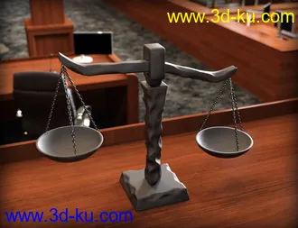 3D打印模型Set of Scales的图片