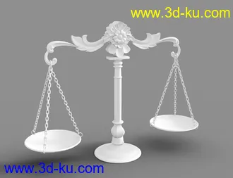 3D打印模型Set of Scales的图片
