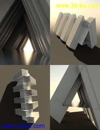 3D打印模型Shapes and Rays Photoshoot的图片