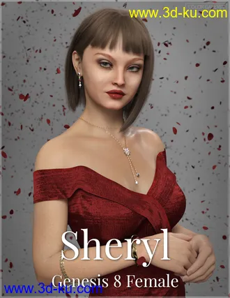 3D打印模型Sheryl for Genesis 8 Female的图片