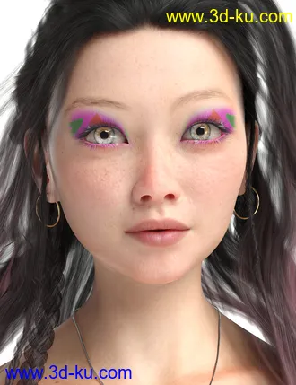 3D打印模型Shin Yeon HD for Genesis 8 Female的图片