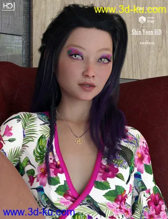 3D打印模型Shin Yeon HD for Genesis 8 Female的图片
