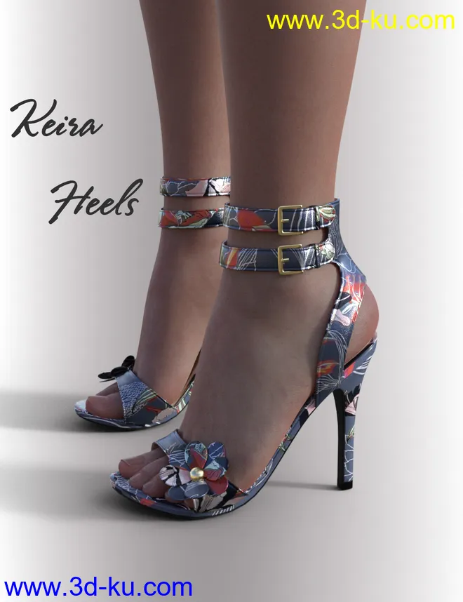 Shoes ReMake 2 for Genesis 8.1 Females模型的图片6