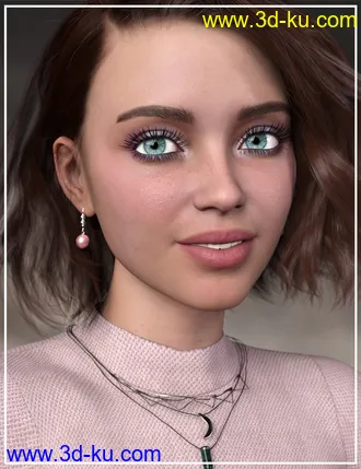 3D打印模型Simple Lashes Merchant Resource for Genesis 8.1的图片