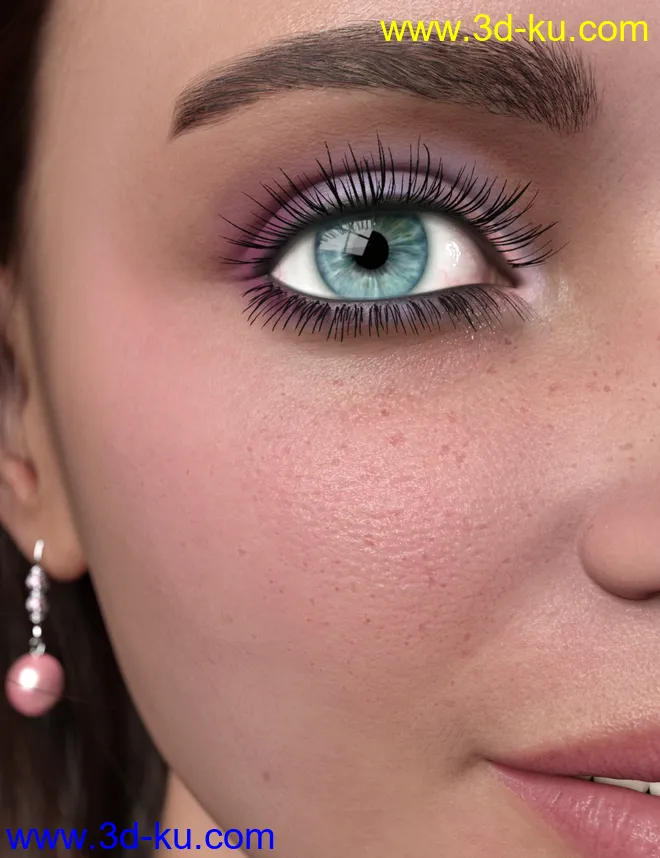 Simple Lashes Merchant Resource for Genesis 8.1模型的图片9