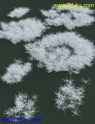3D打印模型Simply Grass - Grass Plants and Clumps的图片