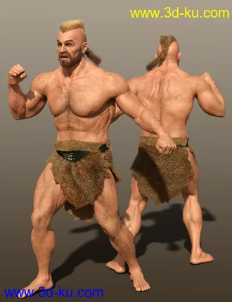 3D打印模型Skalde HD for Genesis 8 Male的图片