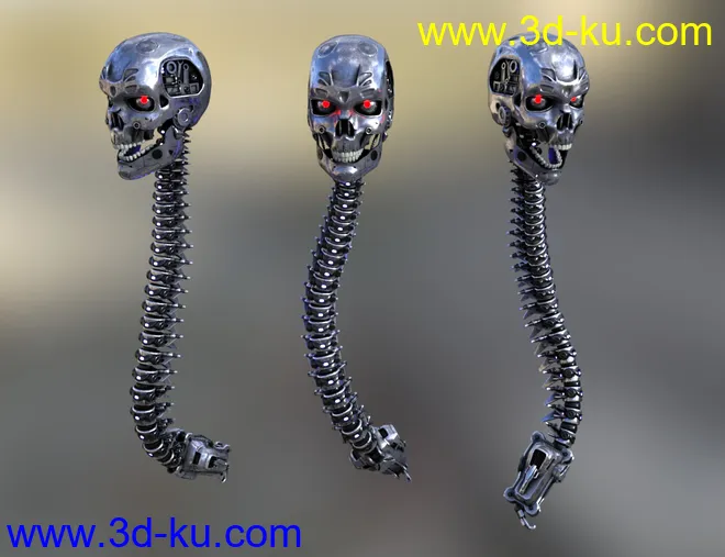 Skull n Spine Mech模型的图片2