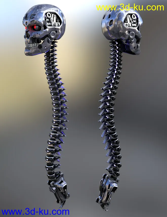 Skull n Spine Mech模型的图片5