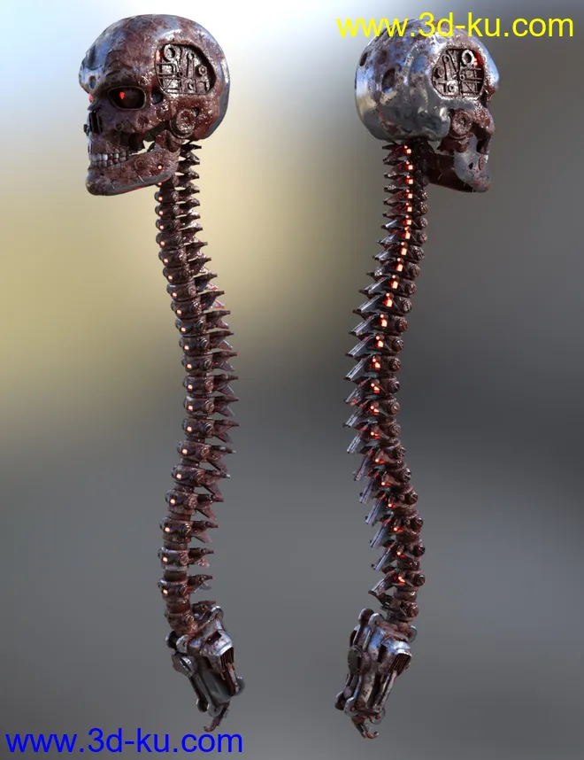 Skull n Spine Mech模型的图片6