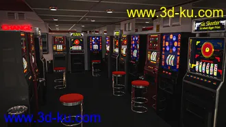 3D打印模型Slot Machine Arcade的图片