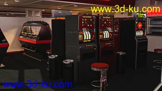 3D打印模型Slot Machine Arcade的图片