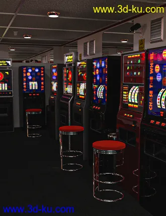 3D打印模型Slot Machine Arcade的图片