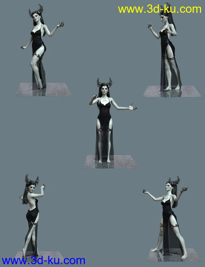 Someone Wicked Poses for Genesis 8.1 Female模型的图片6