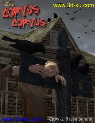 3D打印模型Songbird ReMix Corvus Corvus的图片