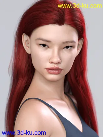 3D打印模型Soo Min for Genesis 8 Female的图片