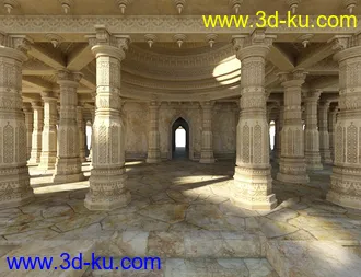 3D打印模型South Asian Temple的图片