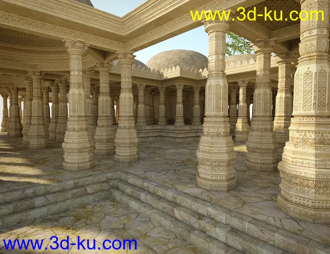 South Asian Temple模型的图片4