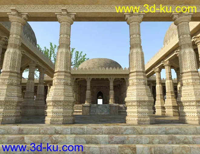 South Asian Temple模型的图片5