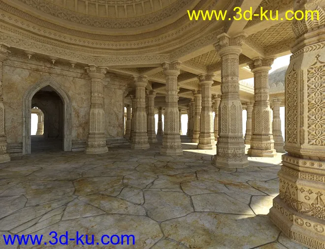 South Asian Temple模型的图片7