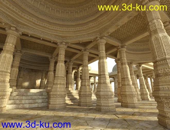 South Asian Temple模型的图片8