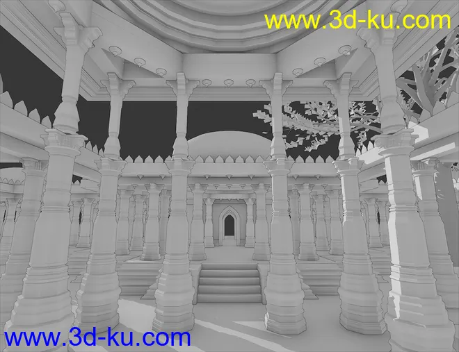 South Asian Temple模型的图片10