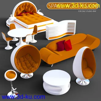 3D打印模型Space Age Design for DS Iray的图片