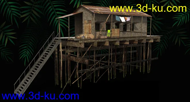 Stilt Houses模型的图片5
