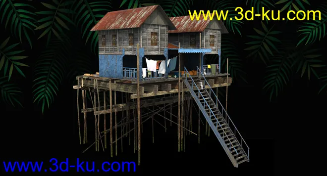 Stilt Houses模型的图片6