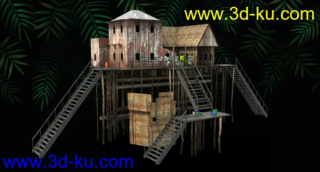 Stilt Houses模型的图片7
