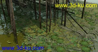 3D打印模型Stilt Houses的图片