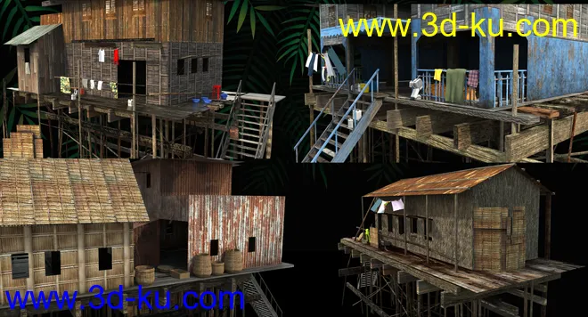 Stilt Houses模型的图片10