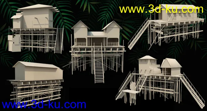 Stilt Houses模型的图片11