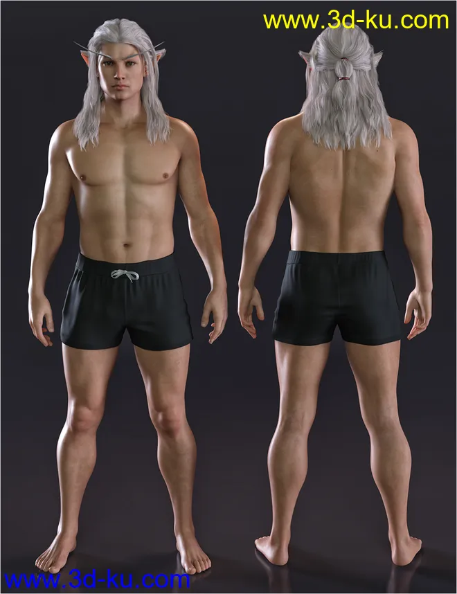 Storm for Genesis 8 Male模型的图片3