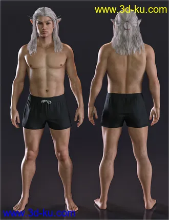 3D打印模型Storm for Genesis 8 Male的图片