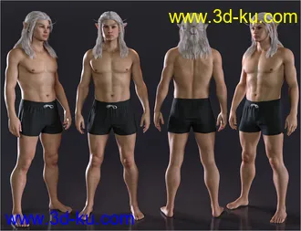 3D打印模型Storm for Genesis 8 Male的图片