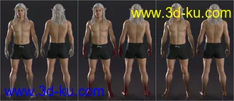 3D打印模型Storm for Genesis 8 Male的图片
