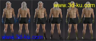 3D打印模型Storm for Genesis 8 Male的图片