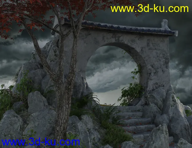 StormScapes Backdrops Volume 1模型的图片3