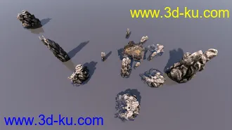 3D打印模型Stranded Pirate Ship的图片
