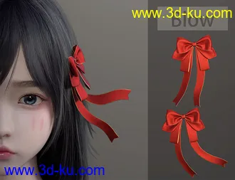 3D打印模型SU Medium Length Hair for Genesis 8 and 8.1 Females的图片