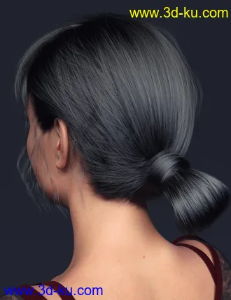 3D打印模型Sun Hair for Genesis 8 Females的图片