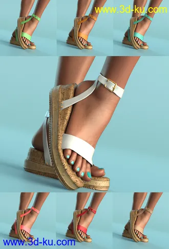 3D打印模型Sunny Days Outfit Textures for Genesis 8.1 Female的图片