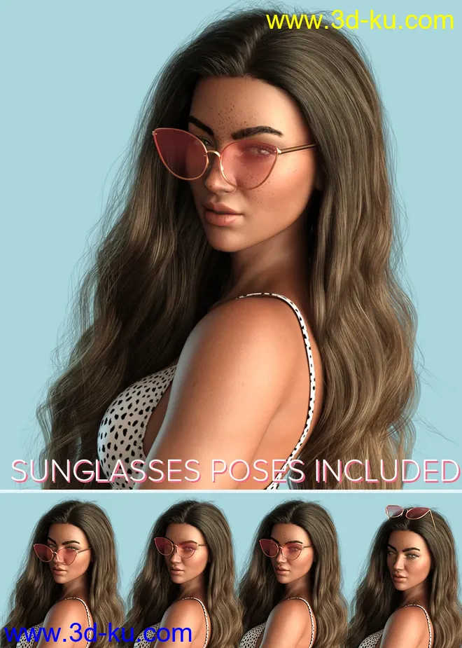 Sunny Days Poses for Genesis 8.1 Female模型的图片9