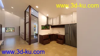 3D打印模型Sunroof Apartment的图片