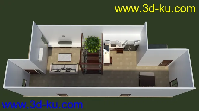 Sunroof Apartment模型的图片9