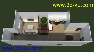 3D打印模型Sunroof Apartment的图片