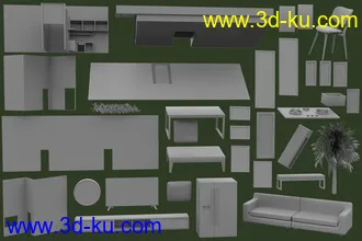 3D打印模型Sunroof Apartment的图片