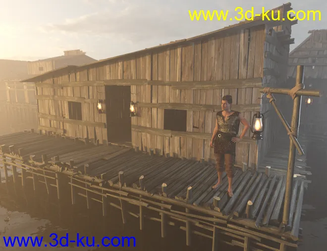 Swamp Huts模型的图片4